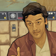 Poe weaves a tale on the cover of Poe Dameron #27.